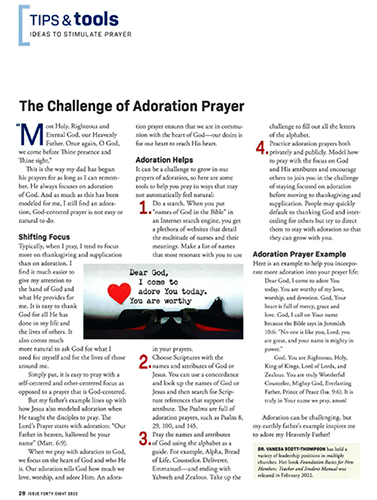 adoration prayer article